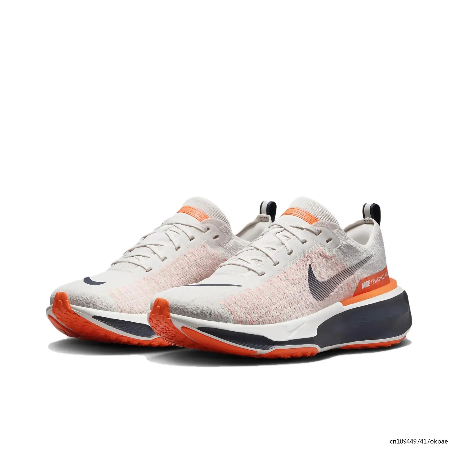 Nike Original Invincible 3, женские и мужские серые, оранжевые, черные кроссовки из дышащей амортизирующей ткани DR2615-007
Nike Original Invincible 3, женские и мужские серые, оранжевые, черные кроссовки из дышащей амортизирующей ткани DR2615-007