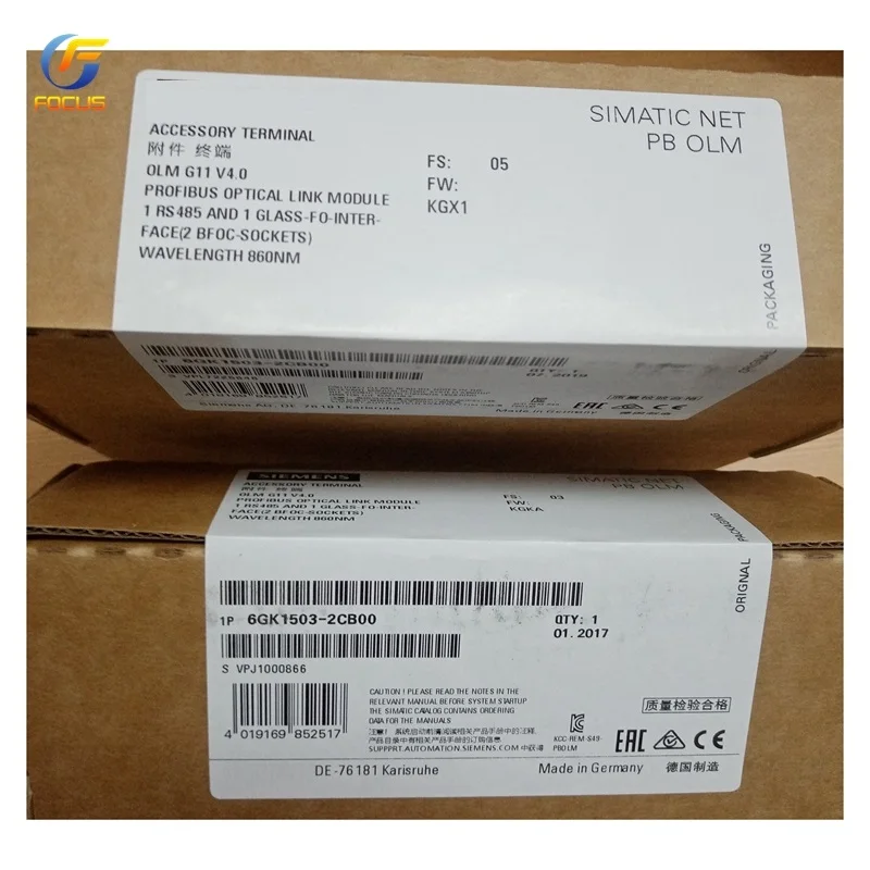 New 6ES7-300 Series Original 6ES7331-7HF01-0AB0 SM331 PLC Controller
New 6ES7-300 Series Original 6ES7331-7HF01-0AB0 SM331 PLC Controller