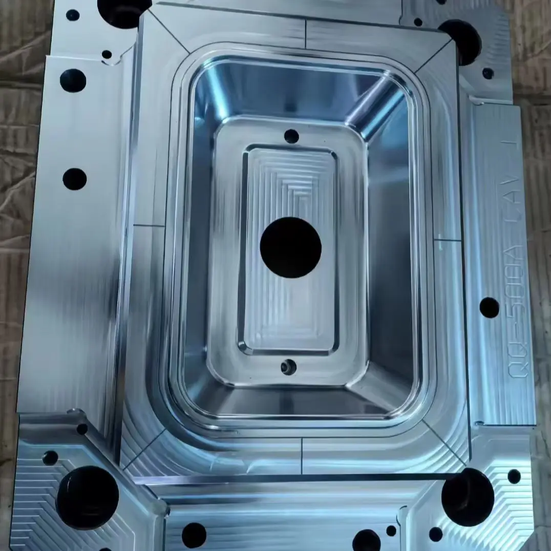 Custom CNC Machined Injection Mold Cavity & Core with Mirror Polishing
Custom CNC Machined Injection Mold Cavity & Core with Mirror Polishing