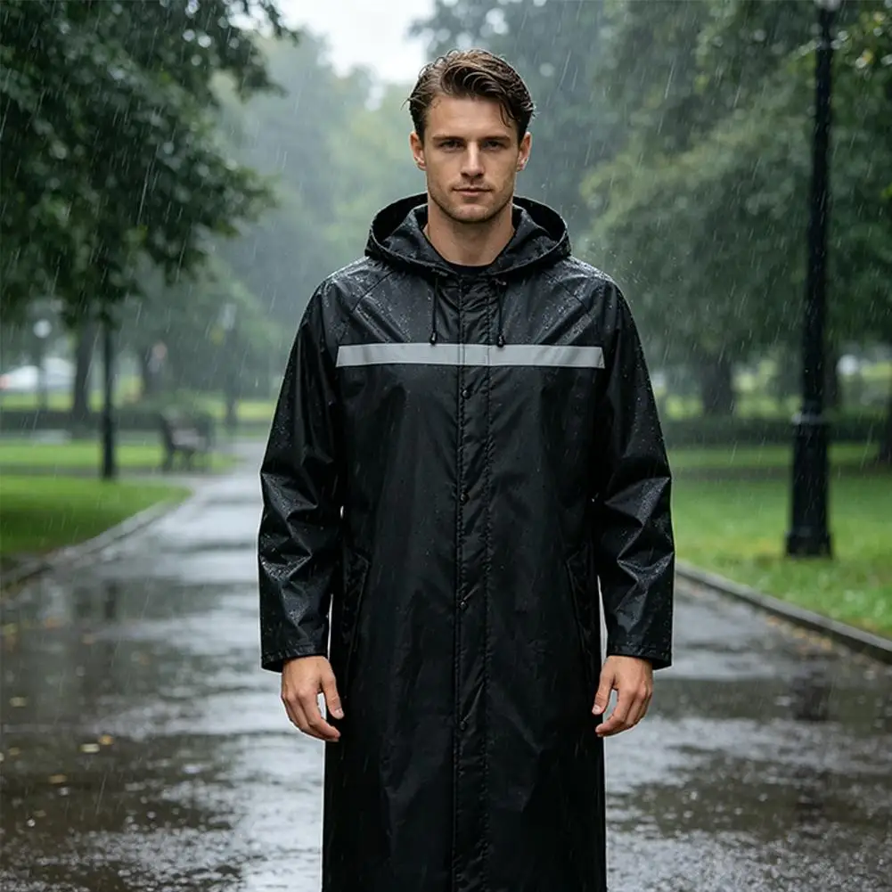High Quality Breathable Night Light Rain Cover Full-body Rainstorm-proof Heavy Rain Raincoat One-piece Black Thickened Raincoat
High Quality Breathable Night Light Rain Cover Full-body Rainstorm-proof Heavy Rain Raincoat One-piece Black Thickened Raincoat