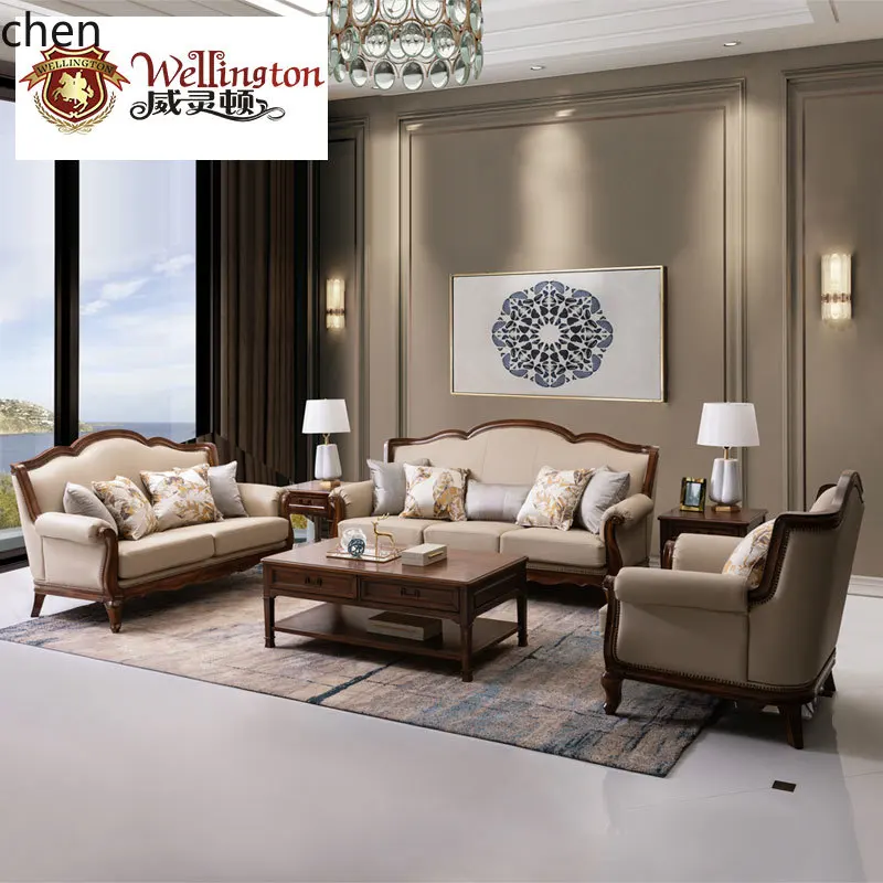 CP sofa leather simple small apartment all solid wood sofa retro single sofa
CP sofa leather simple small apartment all solid wood sofa retro single sofa
