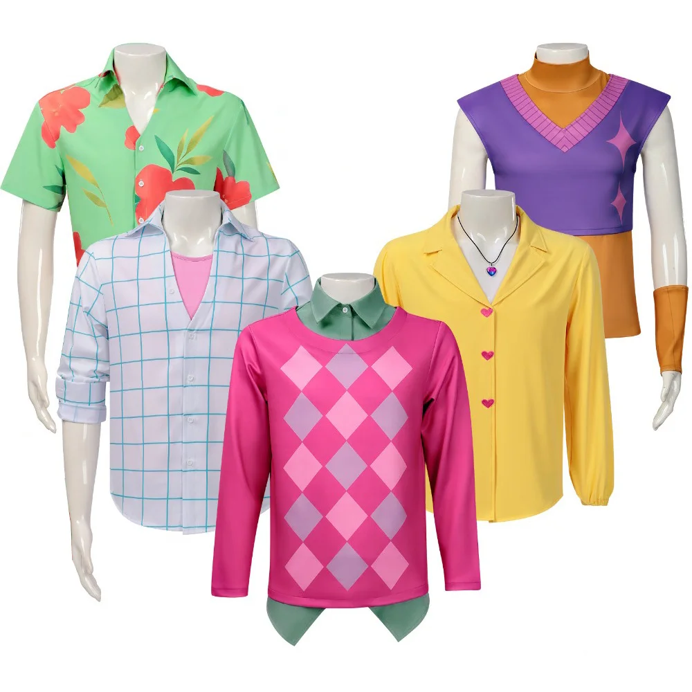 TV KPop Demon Hunters Saja Boys Baby Cosplay Costume Abby Jinu Mystery Tops KPop Team Romance Role Play Suit Halloween Party
TV KPop Demon Hunters Saja Boys Baby Cosplay Costume Abby Jinu Mystery Tops KPop Team Romance Role Play Suit Halloween Party