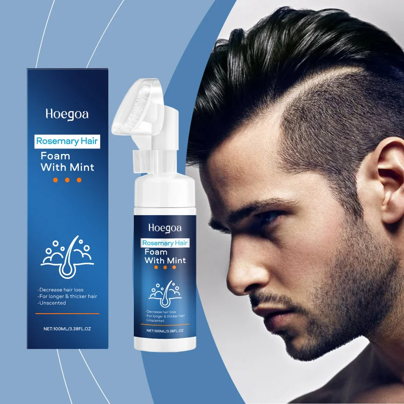 Rosemary Hair Foam Mousse - Scalp Treatment for Thicker Hair - Nourishes Roots & Reduces Shedding - Lightweight Volumizing Foam
Rosemary Hair Foam Mousse - Scalp Treatment for Thicker Hair - Nourishes Roots & Reduces Shedding - Lightweight Volumizing Foam