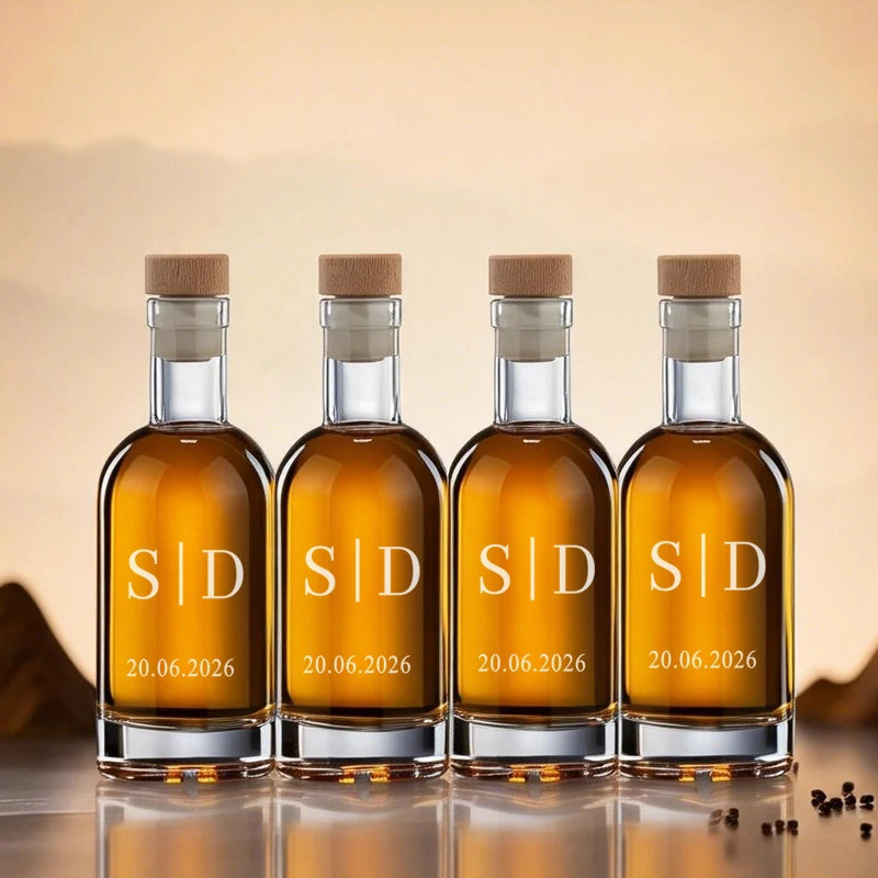5/10pcs Personalized Glass Bottle for Wedding Guest Favor, 1.7oz Mini Glass Liquor Bottles with Lids - EMPTY WIN BOTTLES
5/10pcs Personalized Glass Bottle for Wedding Guest Favor, 1.7oz Mini Glass Liquor Bottles with Lids - EMPTY WIN BOTTLES