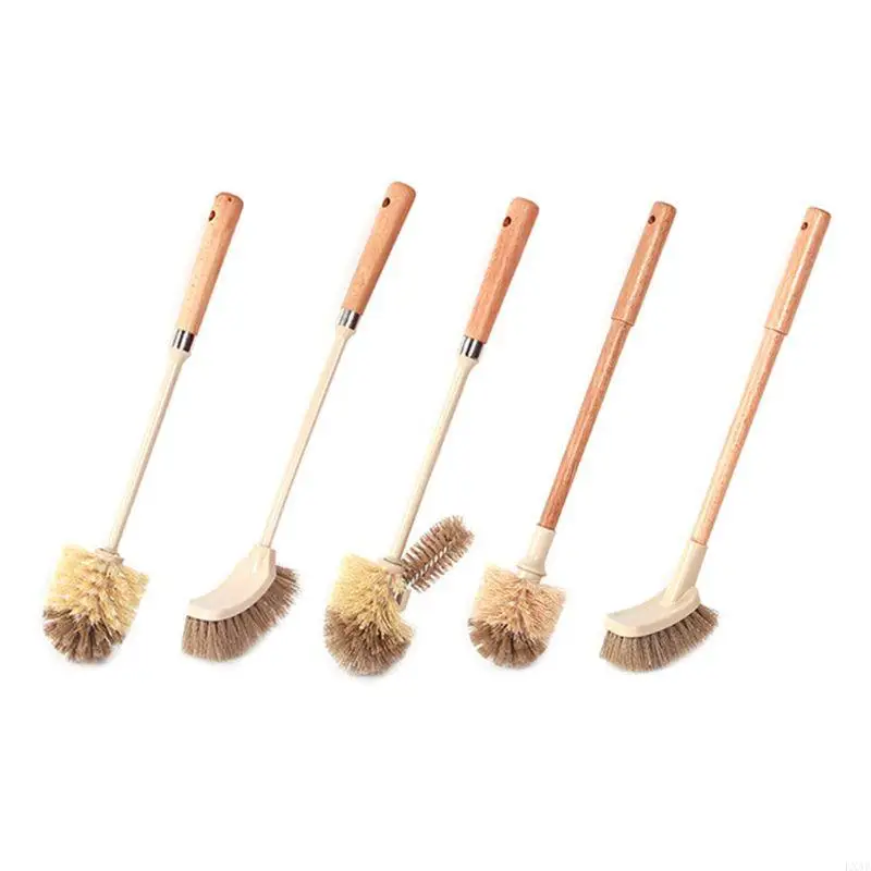 LXAF Household Wooden Long Handle Toilet Brush Home Hotel Kitchen Bathroom Multifunctional Detachable Closetool Cleaning Tools
LXAF Household Wooden Long Handle Toilet Brush Home Hotel Kitchen Bathroom Multifunctional Detachable Closetool Cleaning Tools