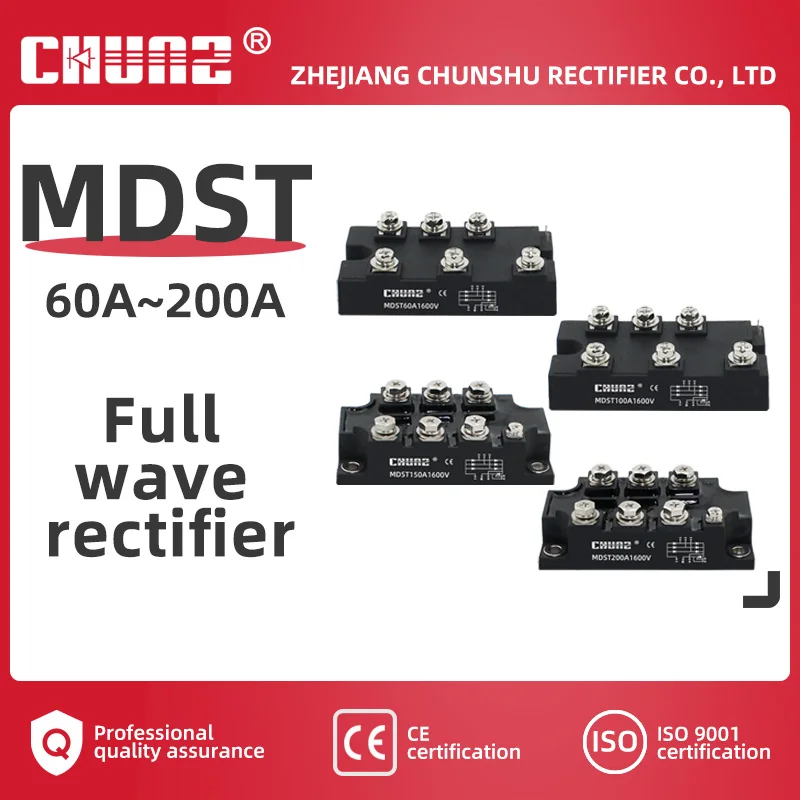 【CHUNZ】MDST60A Full wave rectifier controllable module DFA75 inverter dedicated MDST100A MDST150A MDST200A
【CHUNZ】MDST60A Full wave rectifier controllable module DFA75 inverter dedicated MDST100A MDST150A MDST200A
