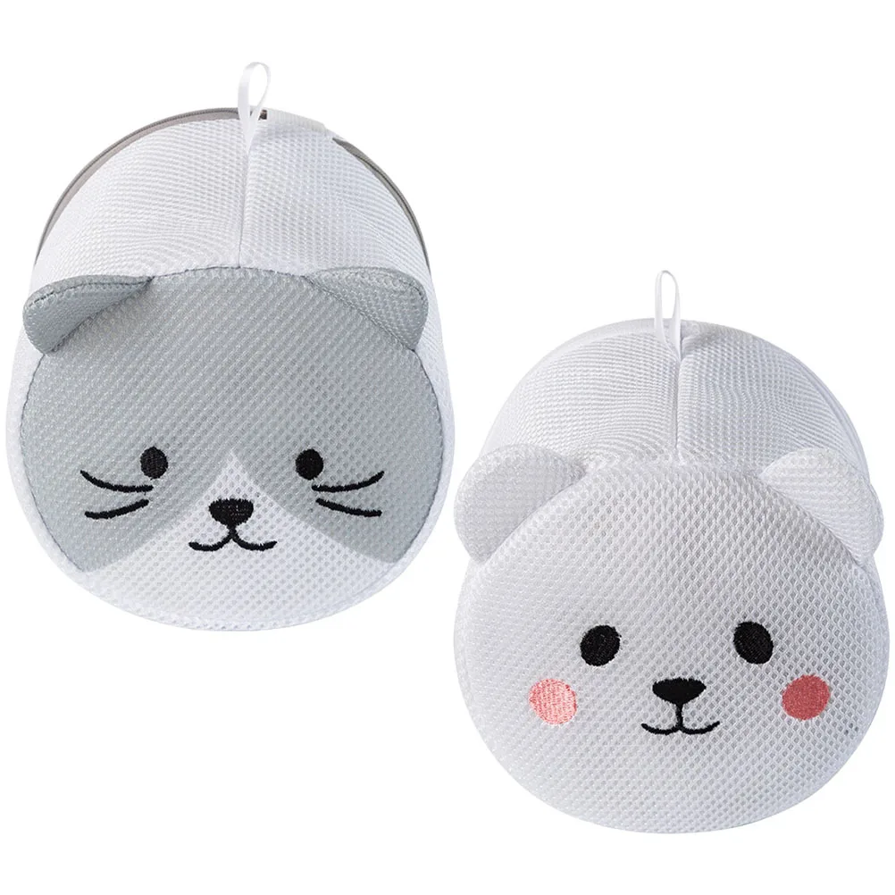 2Pcs Cute Cat Print Laundry Bags Mesh Washable Pouches for Bras Underwear Socks Reusable Dirty Clothes Storage Bag Machine Safe
2Pcs Cute Cat Print Laundry Bags Mesh Washable Pouches for Bras Underwear Socks Reusable Dirty Clothes Storage Bag Machine Safe