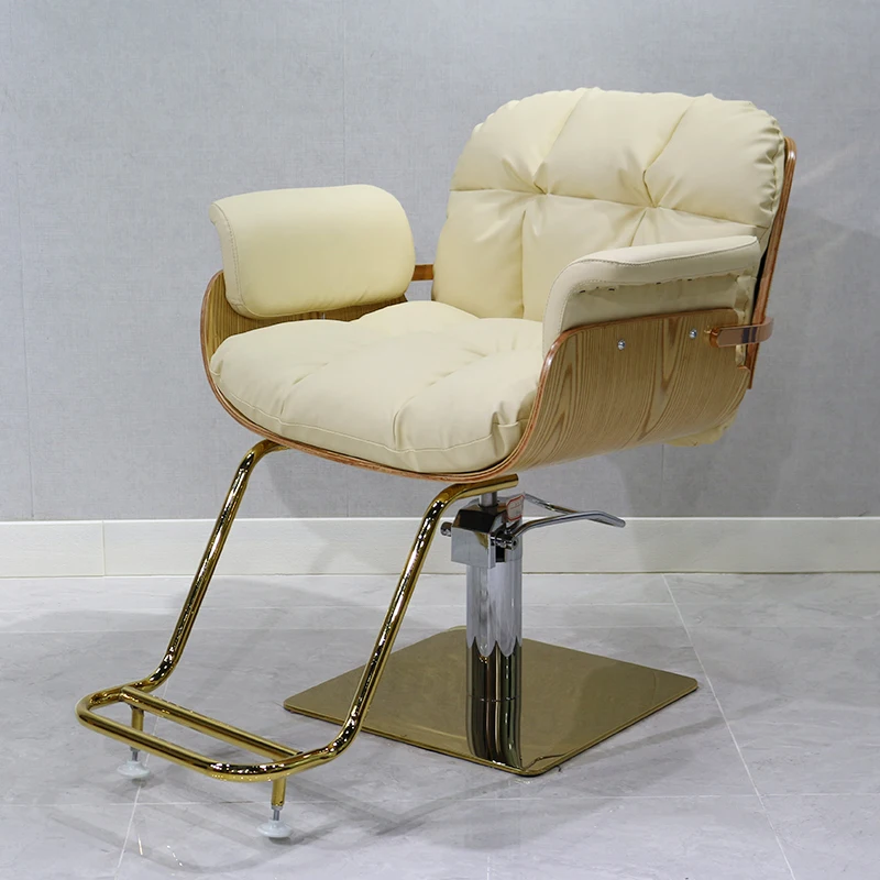 High-end hairdressing chair Hair salon lift chair Hair cutting seat Perm and dyeing chair
High-end hairdressing chair Hair salon lift chair Hair cutting seat Perm and dyeing chair