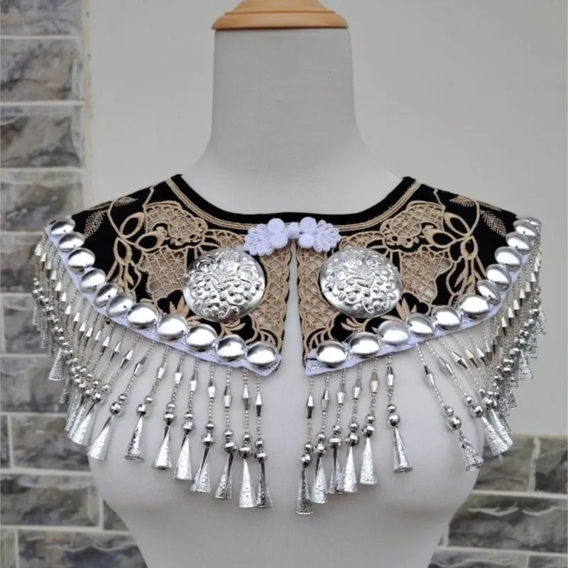 Vintage Shawl Hanfu Embroidered Printing Fake Collar Versatile Ethnic Clothing Accessories Sissy Cosplay Party Costumes
Vintage Shawl Hanfu Embroidered Printing Fake Collar Versatile Ethnic Clothing Accessories Sissy Cosplay Party Costumes