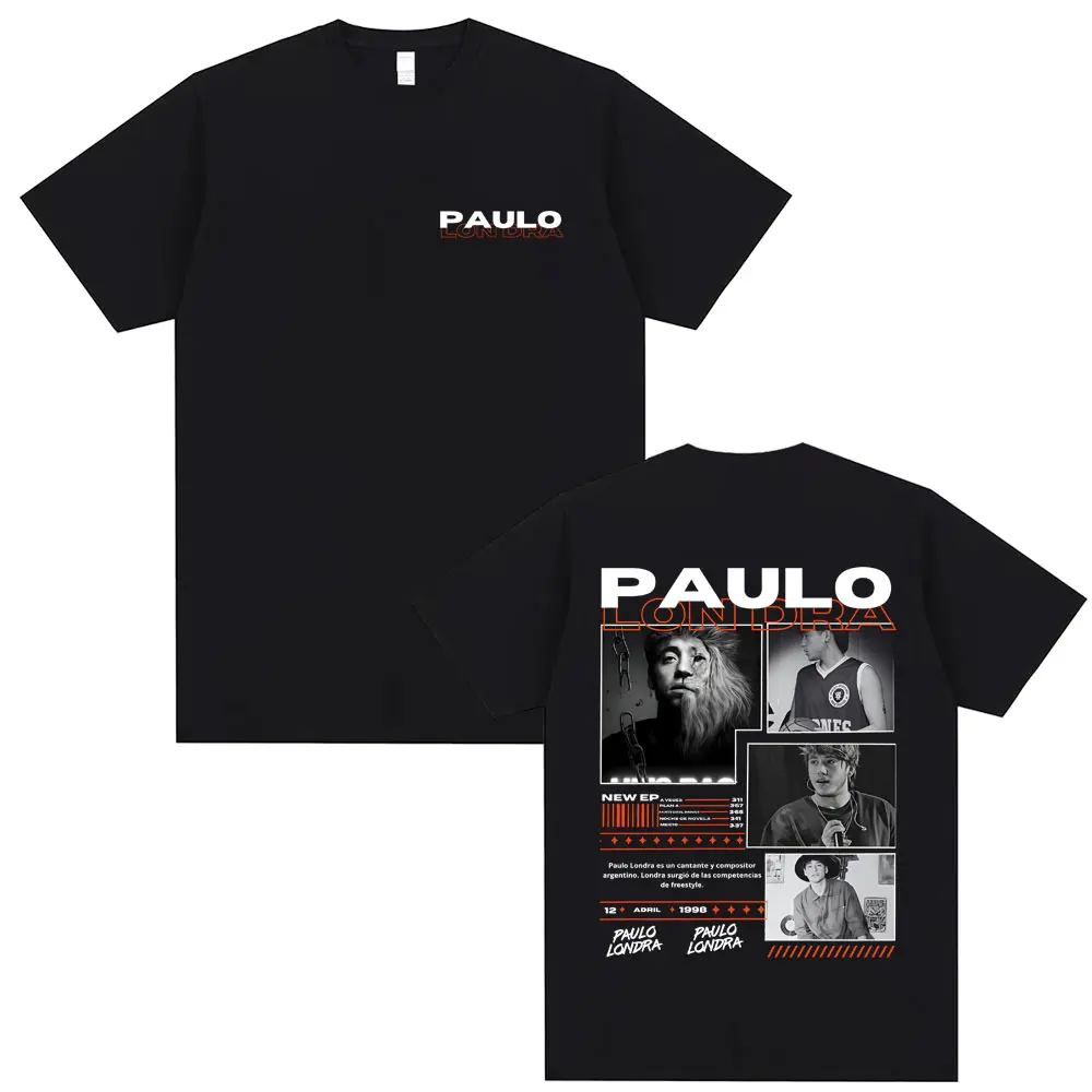 Hot Sale New Paulo Londra Graphic T-shirt Summer Male Casual Casual Vintage T-shirts Men Women Hip Hop Fashion Oversized T Shirt
Hot Sale New Paulo Londra Graphic T-shirt Summer Male Casual Casual Vintage T-shirts Men Women Hip Hop Fashion Oversized T Shirt