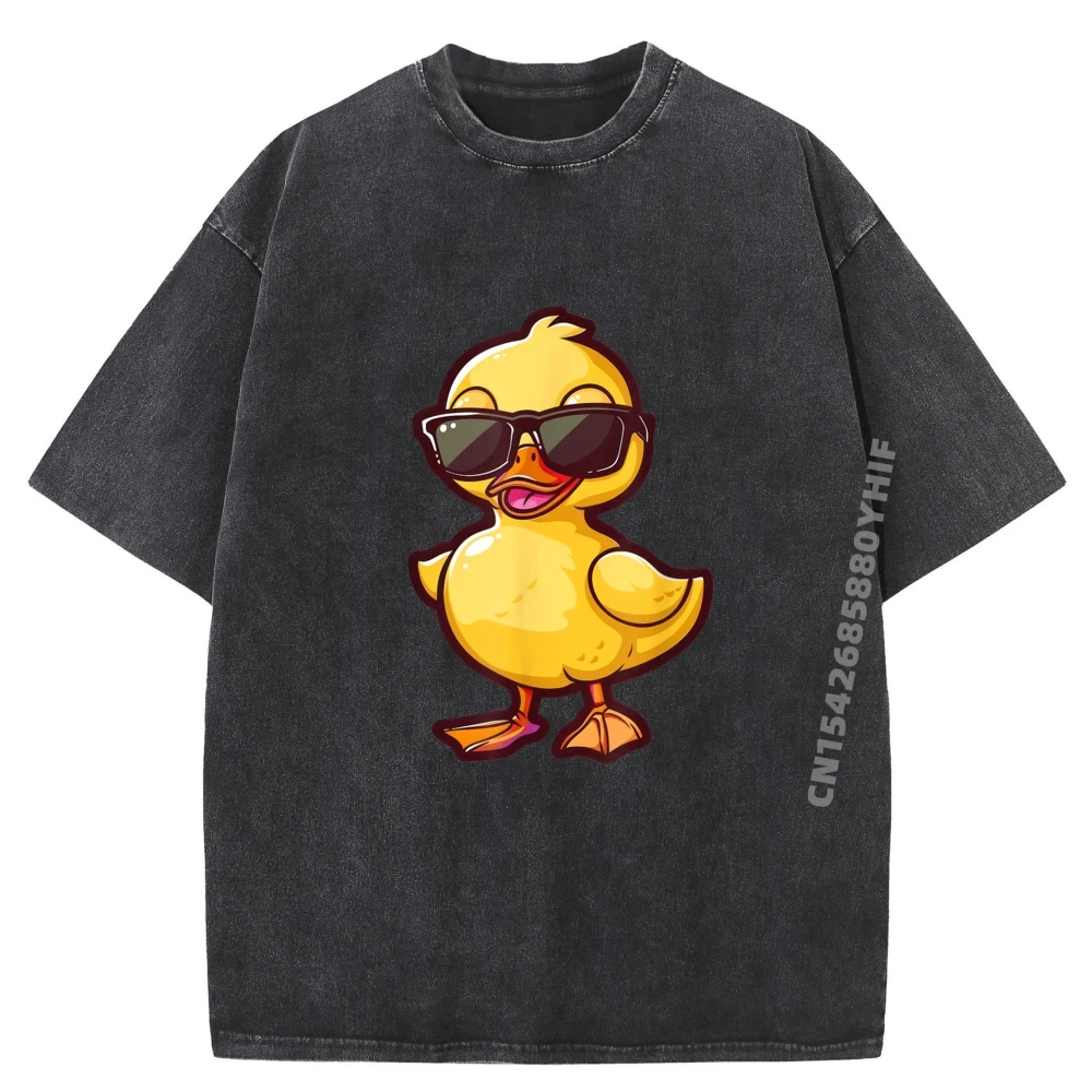 Mens Tshirt Funny Duck Sunglasses Mens Graphic Tshirts Men Washed Short Sleeve Tee Big Size Printed Clothes
Mens Tshirt Funny Duck Sunglasses Mens Graphic Tshirts Men Washed Short Sleeve Tee Big Size Printed Clothes