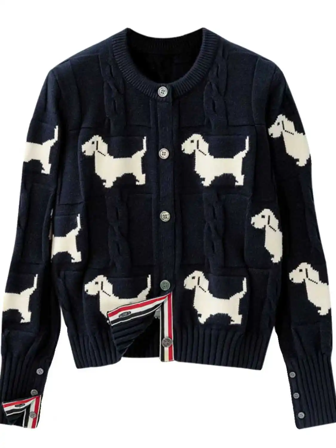 New Loose Versatile Knitted Dog Flower Twist Lazy round Ne Open Cardigan Women's ort Outerwear Casual Comfortable Polyest...
New Loose Versatile Knitted Dog Flower Twist Lazy round Ne Open Cardigan Women's ort Outerwear Casual Comfortable Polyest...