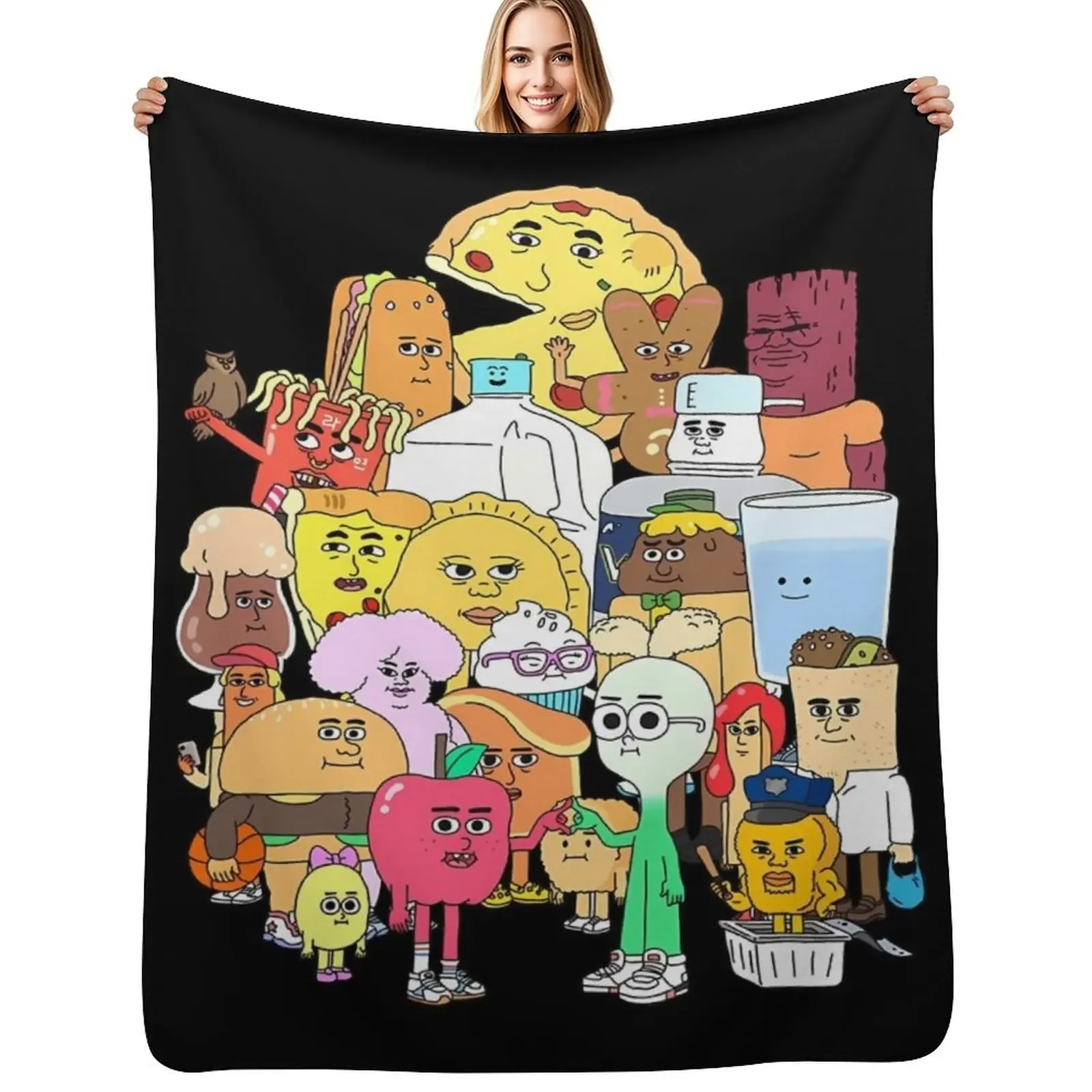 The Apple and Onion Gang Throw Blanket Bed Fashionable Soft Plaid Picnic Blanket
The Apple and Onion Gang Throw Blanket Bed Fashionable Soft Plaid Picnic Blanket