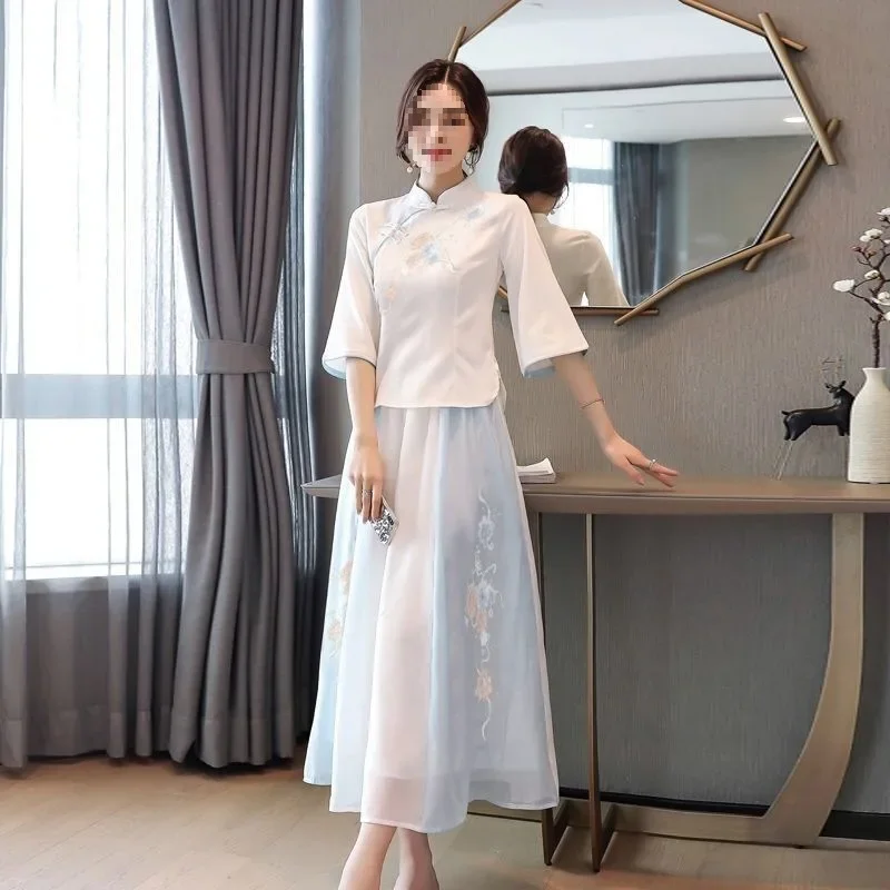 Новое женское платье подружки невесты в китайском стиле Hanfu, женское платье в республиканском стиле для взрослых, простое платье в древнем стиле Hanfu, улучшающее ежедневно
Новое женское платье подружки невесты в китайском стиле Hanfu, женское платье в республиканском стиле для взрослых, простое платье в древнем стиле Hanfu, улучшающее ежедневно