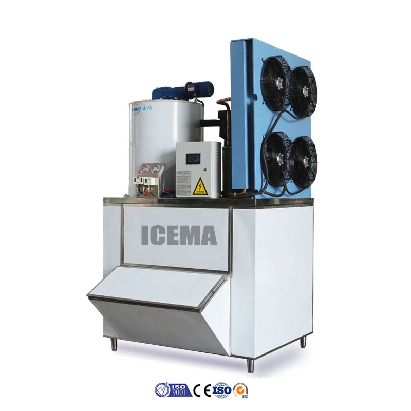 Industrial 500kg 1 Ton Ice Flake Maker Machine with Emerson Compressor & PLC Components 50kg Ice Storage Capacity
Industrial 500kg 1 Ton Ice Flake Maker Machine with Emerson Compressor & PLC Components 50kg Ice Storage Capacity