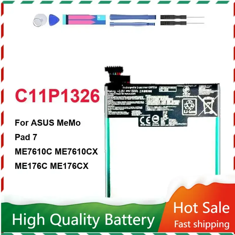 Аккумулятор C11pn5h Me5pn51 для ASUS Google для Nexus 7 "2Nd Gen ME571 ME571KL C11P1326 Гарантия на аккумулятор + бесплатные инструменты
Аккумулятор C11pn5h Me5pn51 для ASUS Google для Nexus 7 "2Nd Gen ME571 ME571KL C11P1326 Гарантия на аккумулятор + бесплатные инструменты