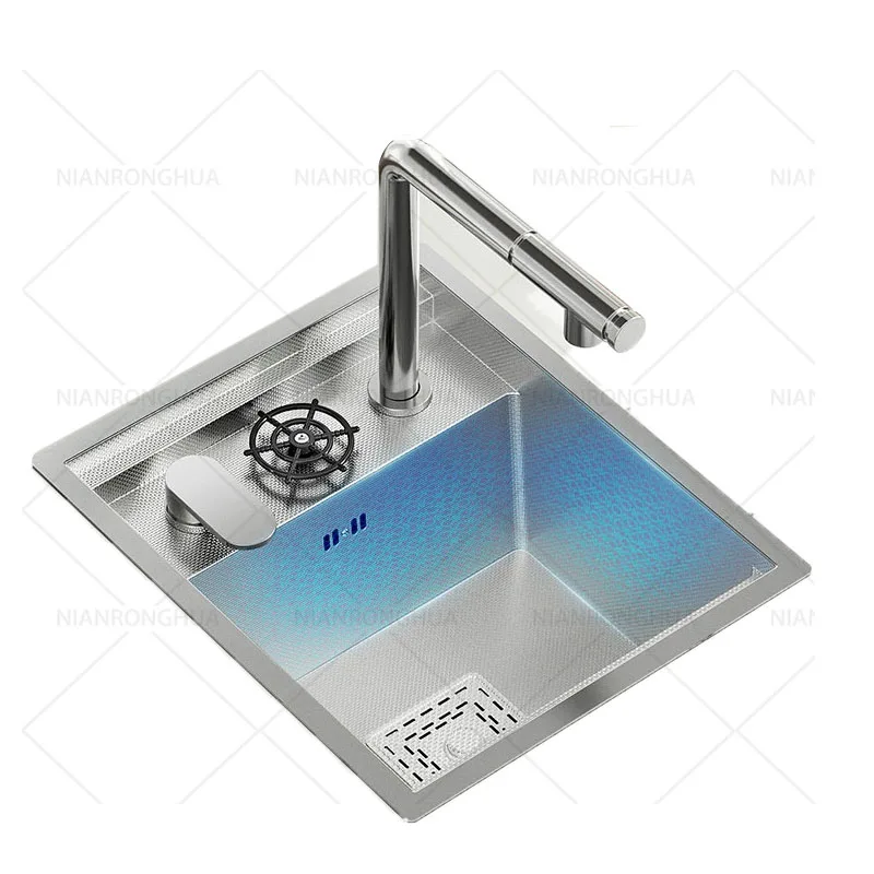 Honeycomb Technology Stainless Steel cover plate Kitchen Sink Silver Pull-out Faucet Soap Dispenser Cup Washer
Honeycomb Technology Stainless Steel cover plate Kitchen Sink Silver Pull-out Faucet Soap Dispenser Cup Washer