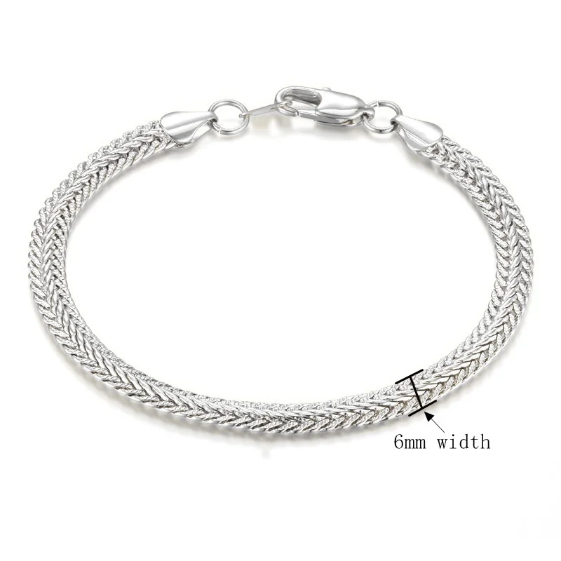 6MM Wide 18-22CM Stainless Steel Chain Snake Link Chains Bracelets For Mens Jewelry Silver Plated Solid Metal Fashion Jewelry
6MM Wide 18-22CM Stainless Steel Chain Snake Link Chains Bracelets For Mens Jewelry Silver Plated Solid Metal Fashion Jewelry