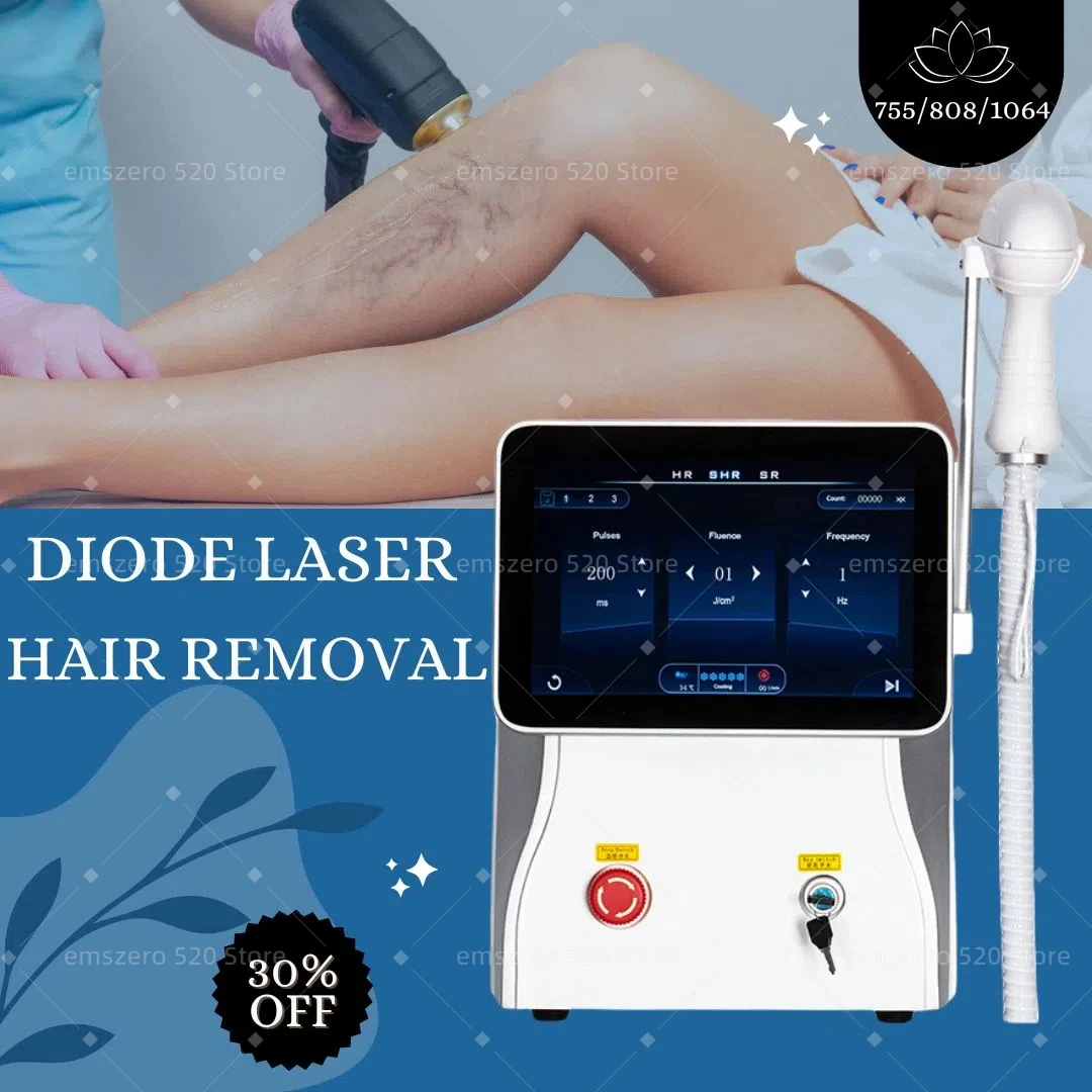 HOT Portable Triple Wavelength 808nm Diode Laser Hair Removal Machine High Power for Safe and Painless Hair Reduction CE
HOT Portable Triple Wavelength 808nm Diode Laser Hair Removal Machine High Power for Safe and Painless Hair Reduction CE