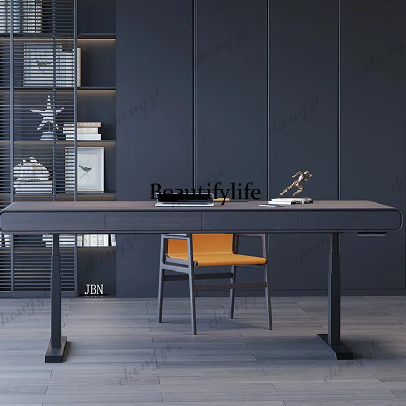 Minimalist Wooden Office Desk Modern Decoration Drawer Luxury Storage Office Desk Aesthetic Design
Minimalist Wooden Office Desk Modern Decoration Drawer Luxury Storage Office Desk Aesthetic Design