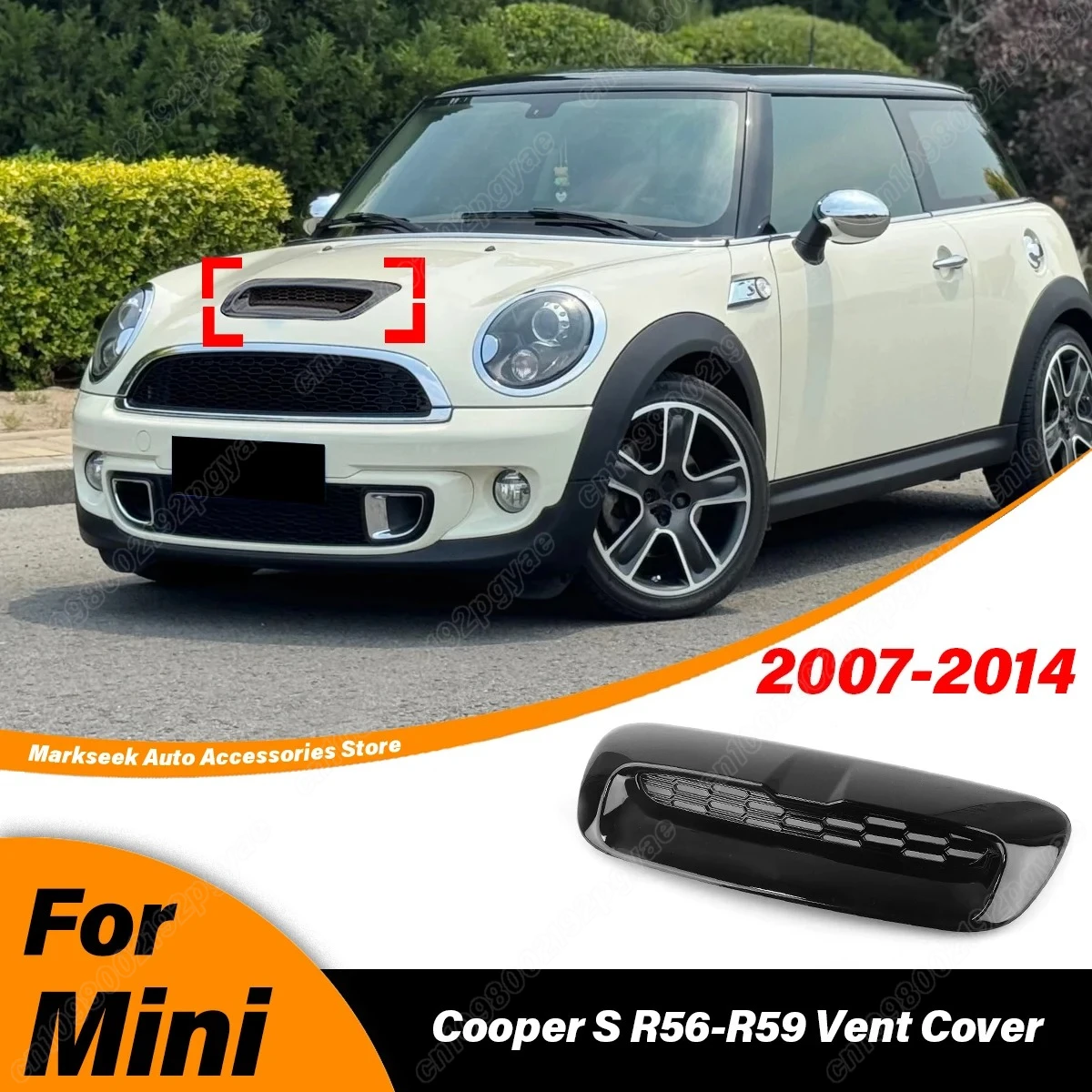 For Mini Cooper S R56 R55 R57 R58 R59 2007 2008 2009 2010 2011 2012 2013 2014 Automobile Front Bumper Hood Vent Cover Grille
For Mini Cooper S R56 R55 R57 R58 R59 2007 2008 2009 2010 2011 2012 2013 2014 Automobile Front Bumper Hood Vent Cover Grille