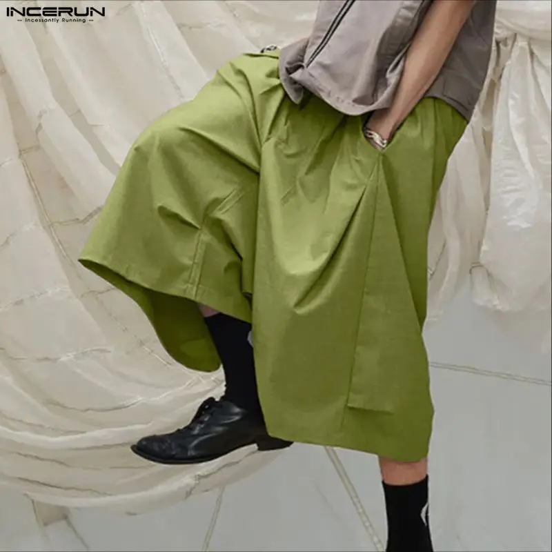 INCERUN Men's Wide Leg Pants Solid Button Joggers Casual Wide Leg Trousers Men Streetwear 2026 Fashion Loose Pants Pantalones
INCERUN Men's Wide Leg Pants Solid Button Joggers Casual Wide Leg Trousers Men Streetwear 2026 Fashion Loose Pants Pantalones
