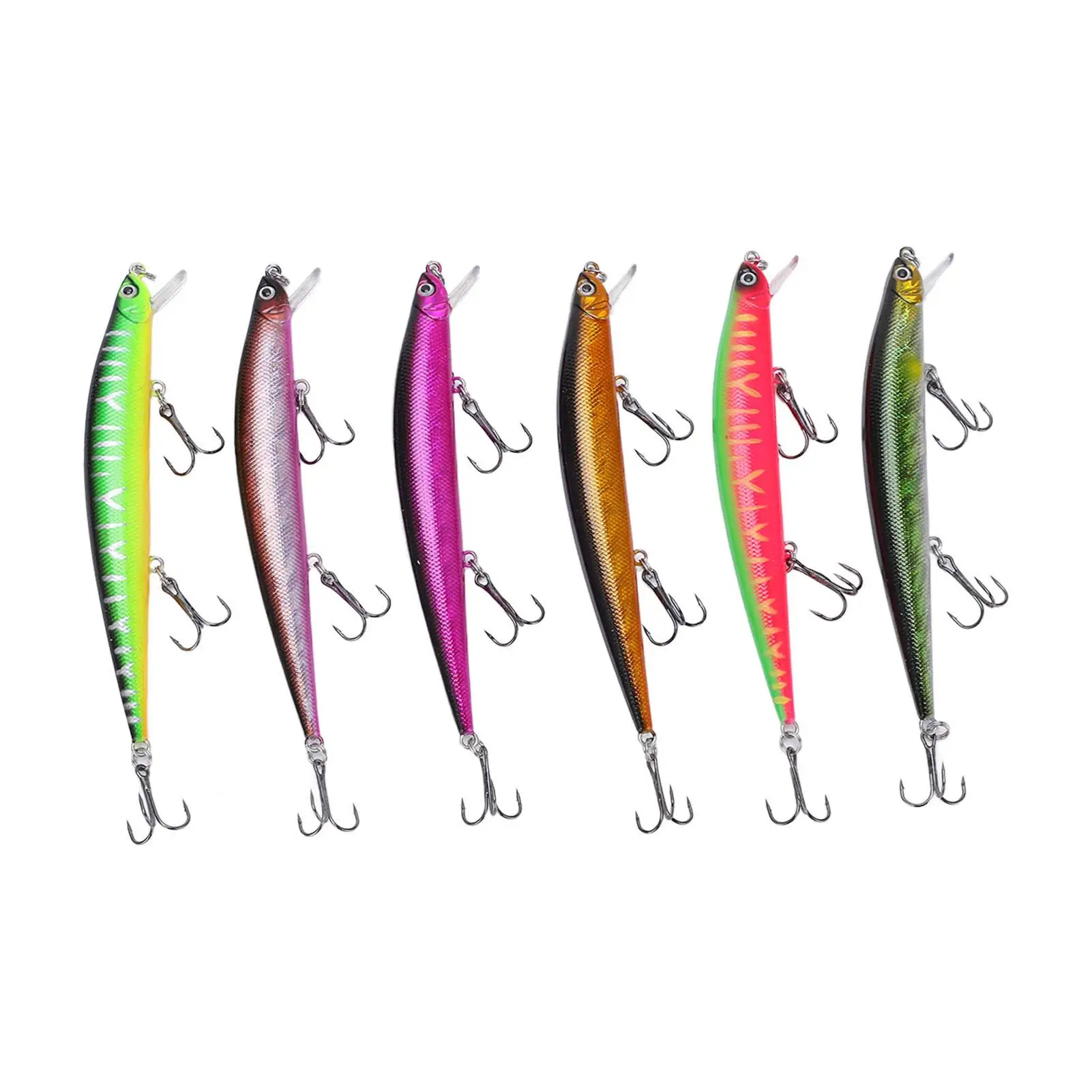 Floating Minnow Hard Bait Fishing Lure - Acuminate Design for sea & for riverside Fishing Adventures
Floating Minnow Hard Bait Fishing Lure - Acuminate Design for sea & for riverside Fishing Adventures