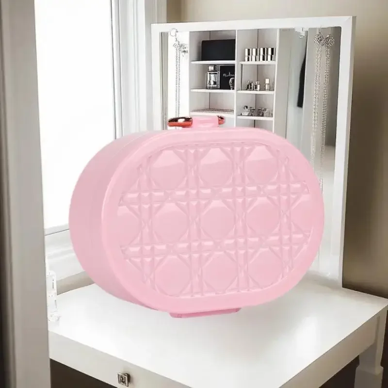 Портативная мини-многофункциональная коробка для хранения ювелирных изделий для женщин-путешествия, серьги, ожерелье, чехол, органайзер для колец, дисплей для дома
Портативная мини-многофункциональная коробка для хранения ювелирных изделий для женщин-путешествия, серьги, ожерелье, чехол, органайзер для колец, дисплей для дома