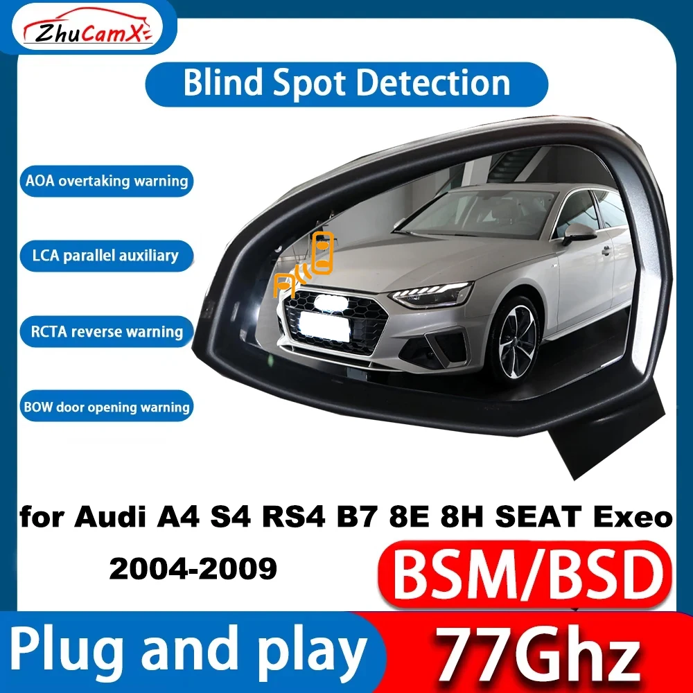 for Audi A4 S4 RS4 B7 8E 8H SEAT Exeo 2004-2009 Blind Spot Detection Monitoring Warning Lane Assist System DSM BSD Plug & Play
for Audi A4 S4 RS4 B7 8E 8H SEAT Exeo 2004-2009 Blind Spot Detection Monitoring Warning Lane Assist System DSM BSD Plug & Play