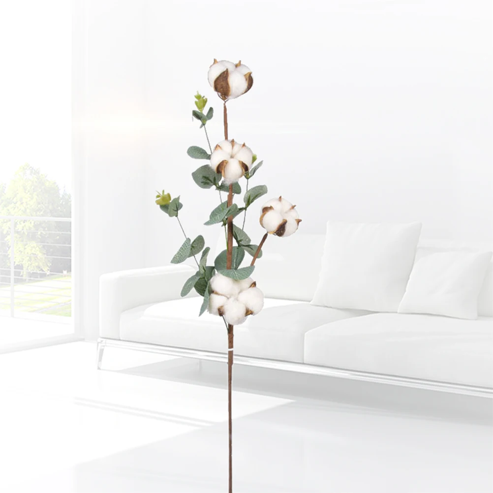 Cotton Props Branch Eucalyptus Leave Flower Artificial Wedding Simulation Bouquet Home Decoration Photography
Cotton Props Branch Eucalyptus Leave Flower Artificial Wedding Simulation Bouquet Home Decoration Photography