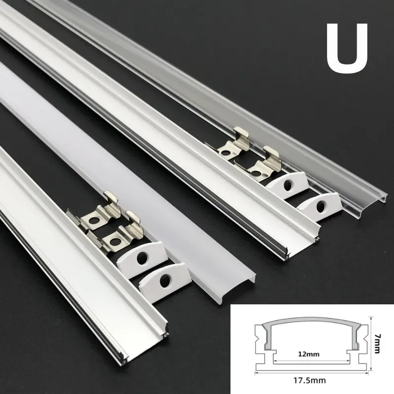 1-30Pcs 0.5m V/U LED Aluminum Profile For 5050 5630 Corner Channel Case Holder Milky Cover Cabinet Closet LED Bar Strip Lights
1-30Pcs 0.5m V/U LED Aluminum Profile For 5050 5630 Corner Channel Case Holder Milky Cover Cabinet Closet LED Bar Strip Lights