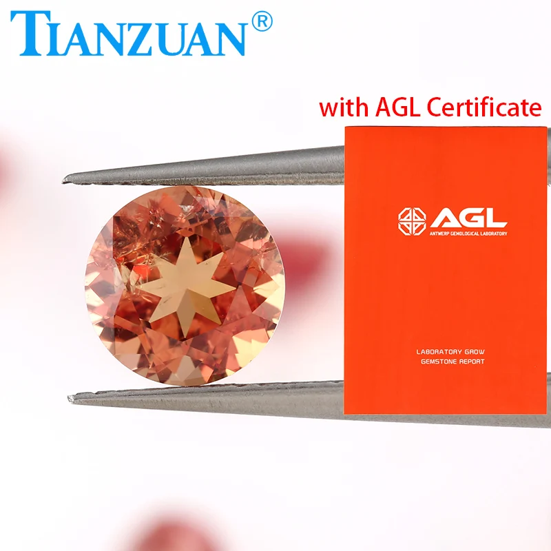 Padparadscha Corundum Lab выращенный сапфир круглой формы натуральная огранка синтетический сапфир с включениями свободный камень изготовление ювелирных изделий
Padparadscha Corundum Lab выращенный сапфир круглой формы натуральная огранка синтетический сапфир с включениями свободный камень изготовление ювелирных изделий
