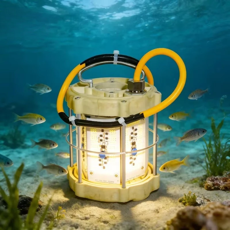 1000W Cyan Green LED Fishing Light Outdoor Products Underwater Marine Fishing Light High Brightness
1000W Cyan Green LED Fishing Light Outdoor Products Underwater Marine Fishing Light High Brightness