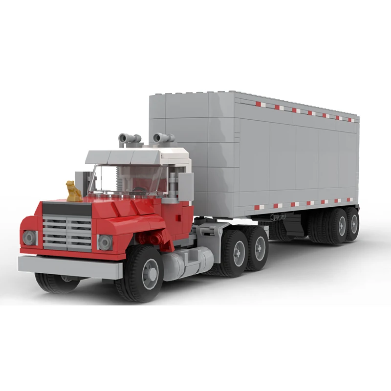 NEW 1085PCS MOC city Engineering Mack R Truck trailer tractor model diy creative ideas Child Toy birthday Gift technology Blocks
NEW 1085PCS MOC city Engineering Mack R Truck trailer tractor model diy creative ideas Child Toy birthday Gift technology Blocks