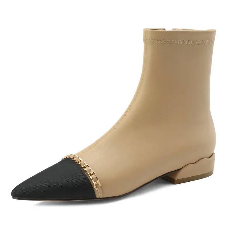 Vintage Mature Women Ankle Boots Autumn Winter Dress Office Ladies Thick Heels Pointed Toe Genuine Leather Shoes Woman
Vintage Mature Women Ankle Boots Autumn Winter Dress Office Ladies Thick Heels Pointed Toe Genuine Leather Shoes Woman