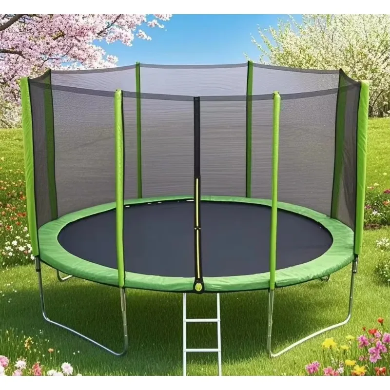 High Quality 12ft Indoor / Outdoor Round Trampoline Fitness Jumping Bed with Protective Net for Kid's Amusement Facilities
High Quality 12ft Indoor / Outdoor Round Trampoline Fitness Jumping Bed with Protective Net for Kid's Amusement Facilities