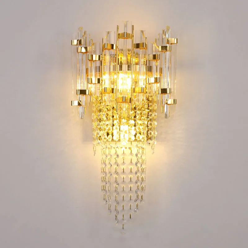 Light Luxury Crystal Wall Lamp Bedroom Bedside Luxury Living Room Tv Sofa Background Lighting
Light Luxury Crystal Wall Lamp Bedroom Bedside Luxury Living Room Tv Sofa Background Lighting