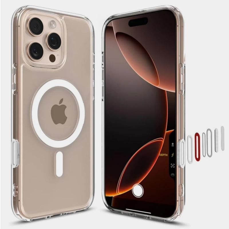 Spigen For iPhone 17 Pro Max Air 16 Plus Case Ultra Hybrid MagFit TPU Covered Camera Control Anti Yellowing For Magsafe Cover
Spigen For iPhone 17 Pro Max Air 16 Plus Case Ultra Hybrid MagFit TPU Covered Camera Control Anti Yellowing For Magsafe Cover