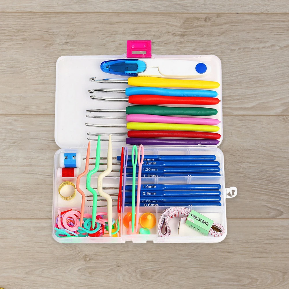 16 Size Crochet Hook Set Crochet Hook Stainless Steel Knitting Needle with Case Long Crochet Needles for Adults Beginners
16 Size Crochet Hook Set Crochet Hook Stainless Steel Knitting Needle with Case Long Crochet Needles for Adults Beginners