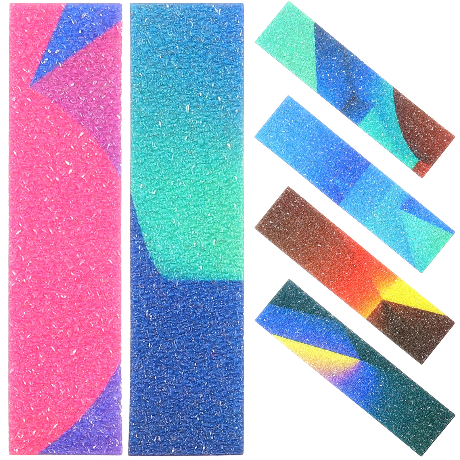 6Pcs Sensory Strips Rough Textured Adhesive Stickers for Phone Back Decor Calming Tool Sensory Stickers
6Pcs Sensory Strips Rough Textured Adhesive Stickers for Phone Back Decor Calming Tool Sensory Stickers