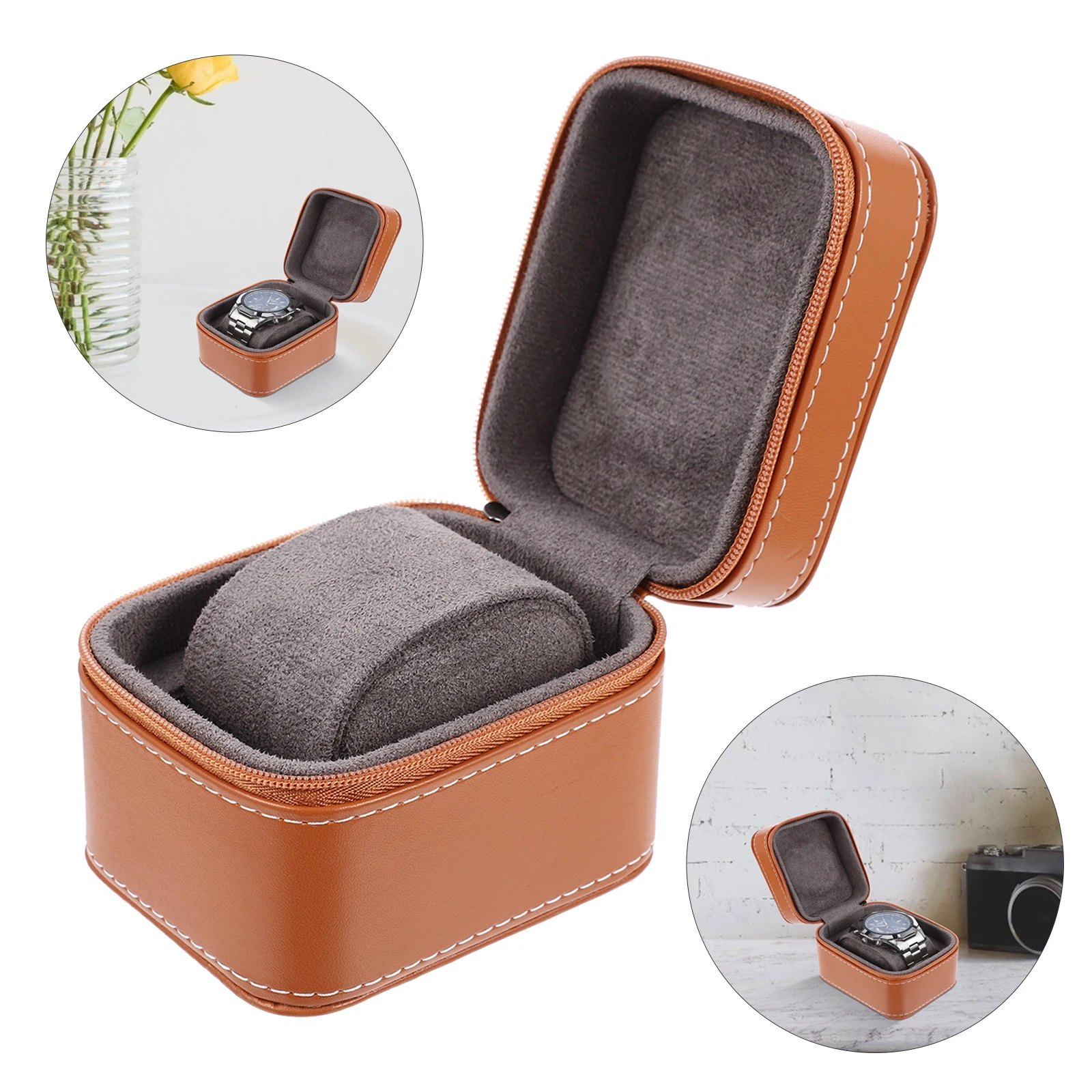 Watch Box Storage Case Organizer Composite Material Travel Cases Dust Proof Scratch Resistant Portable Display Container
Watch Box Storage Case Organizer Composite Material Travel Cases Dust Proof Scratch Resistant Portable Display Container