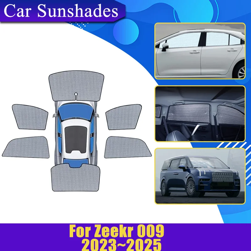 Car Full Coverage Sunshade For Zeekr 009 2023 2024 2025 Sun Shade UV Protection Privacy Blocks Heat insulation Auto Accessories
Car Full Coverage Sunshade For Zeekr 009 2023 2024 2025 Sun Shade UV Protection Privacy Blocks Heat insulation Auto Accessories