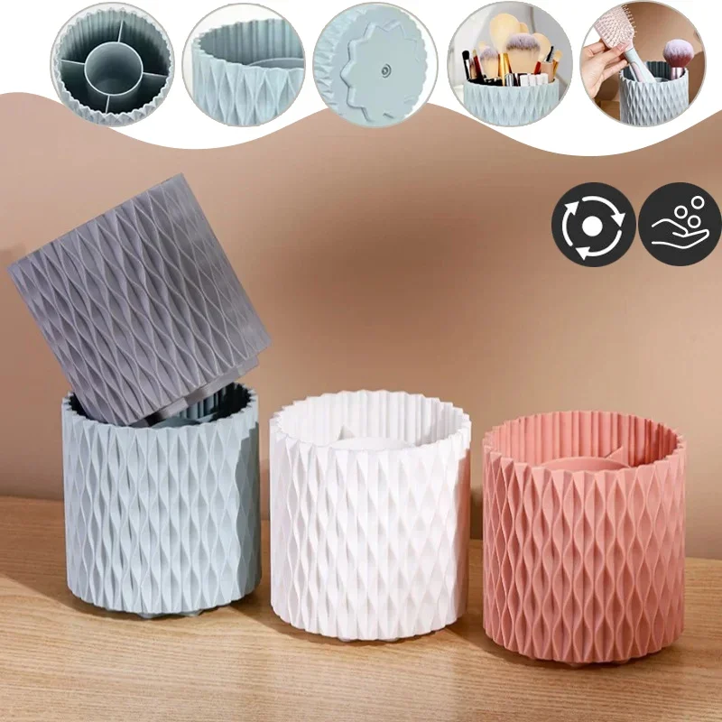 360 Rotating multifunctional Storage Box Make Up Case Skin Care Products Organizer Case Plastic Makeup Brush Organizer Container
360 Rotating multifunctional Storage Box Make Up Case Skin Care Products Organizer Case Plastic Makeup Brush Organizer Container