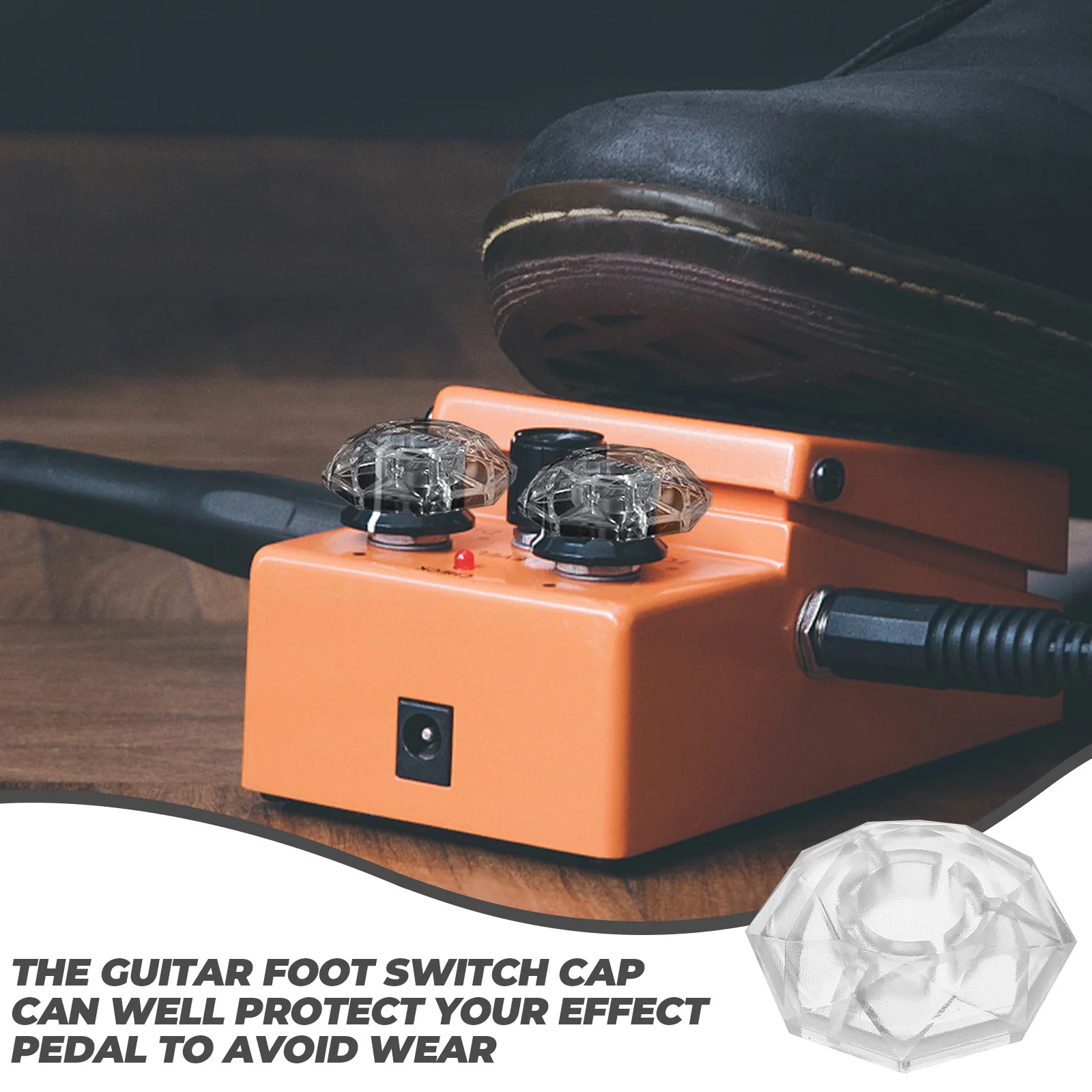 5pcs Diamond Shape Footswitch Caps Durable Plastic Guitar Pedal Protector Cover For Guitar Effects Accessories Parts Instrument
5pcs Diamond Shape Footswitch Caps Durable Plastic Guitar Pedal Protector Cover For Guitar Effects Accessories Parts Instrument