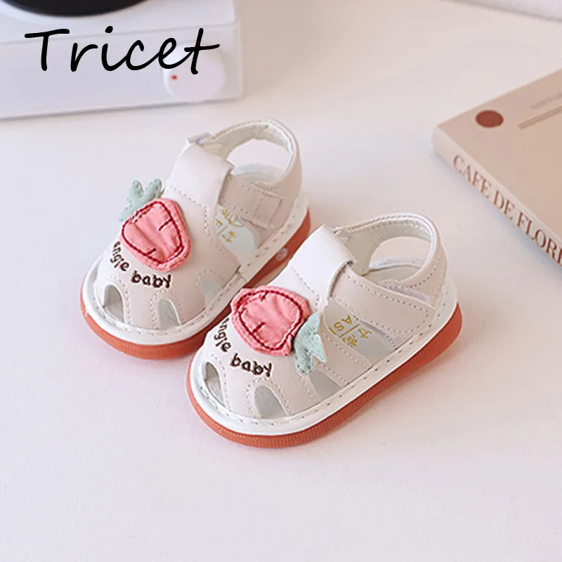 Summer Carrot Children Sandals 2025 Cute PU Casual Shoes For Baby Boys Girls Soft Sole Non Slip Toddler Kids Sandals With Sound
Summer Carrot Children Sandals 2025 Cute PU Casual Shoes For Baby Boys Girls Soft Sole Non Slip Toddler Kids Sandals With Sound