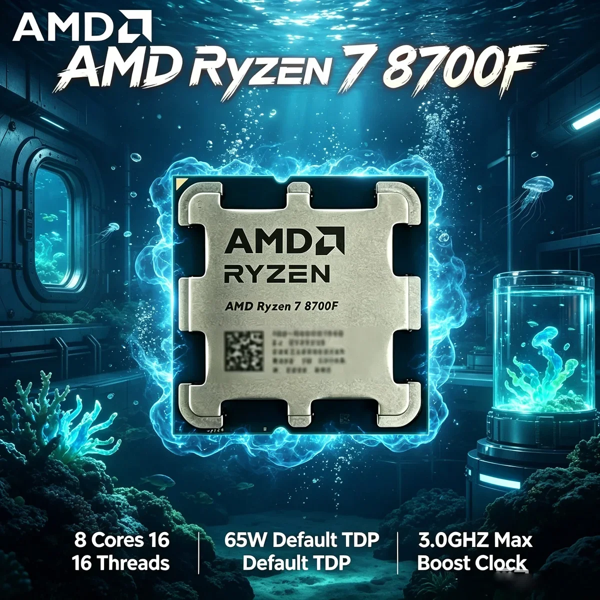 AMD Ryzen 7 8700F AM5 Socket CPU R7 8700F New 8 Cores 16 Threads Desktop computer processor 5GHz
AMD Ryzen 7 8700F AM5 Socket CPU R7 8700F New 8 Cores 16 Threads Desktop computer processor 5GHz