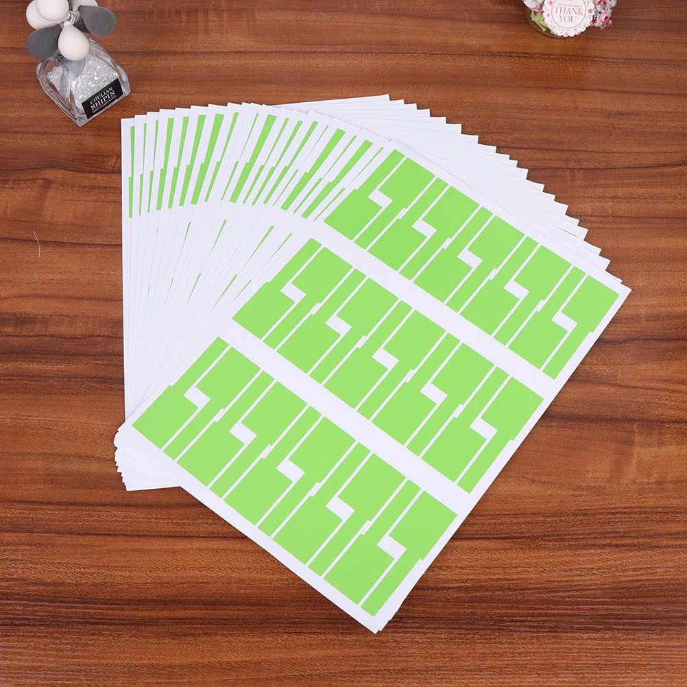 10 Pcs Network Cable Label Sticker Identification Markers Stickers Tags USB Green
10 Pcs Network Cable Label Sticker Identification Markers Stickers Tags USB Green