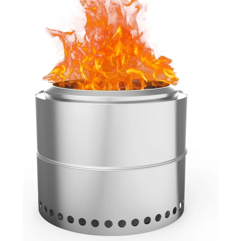 20 inch Smokeless Fire Pit, Outdoor Wood Burning Portable Stainless Steel Fire Pit
20 inch Smokeless Fire Pit, Outdoor Wood Burning Portable Stainless Steel Fire Pit