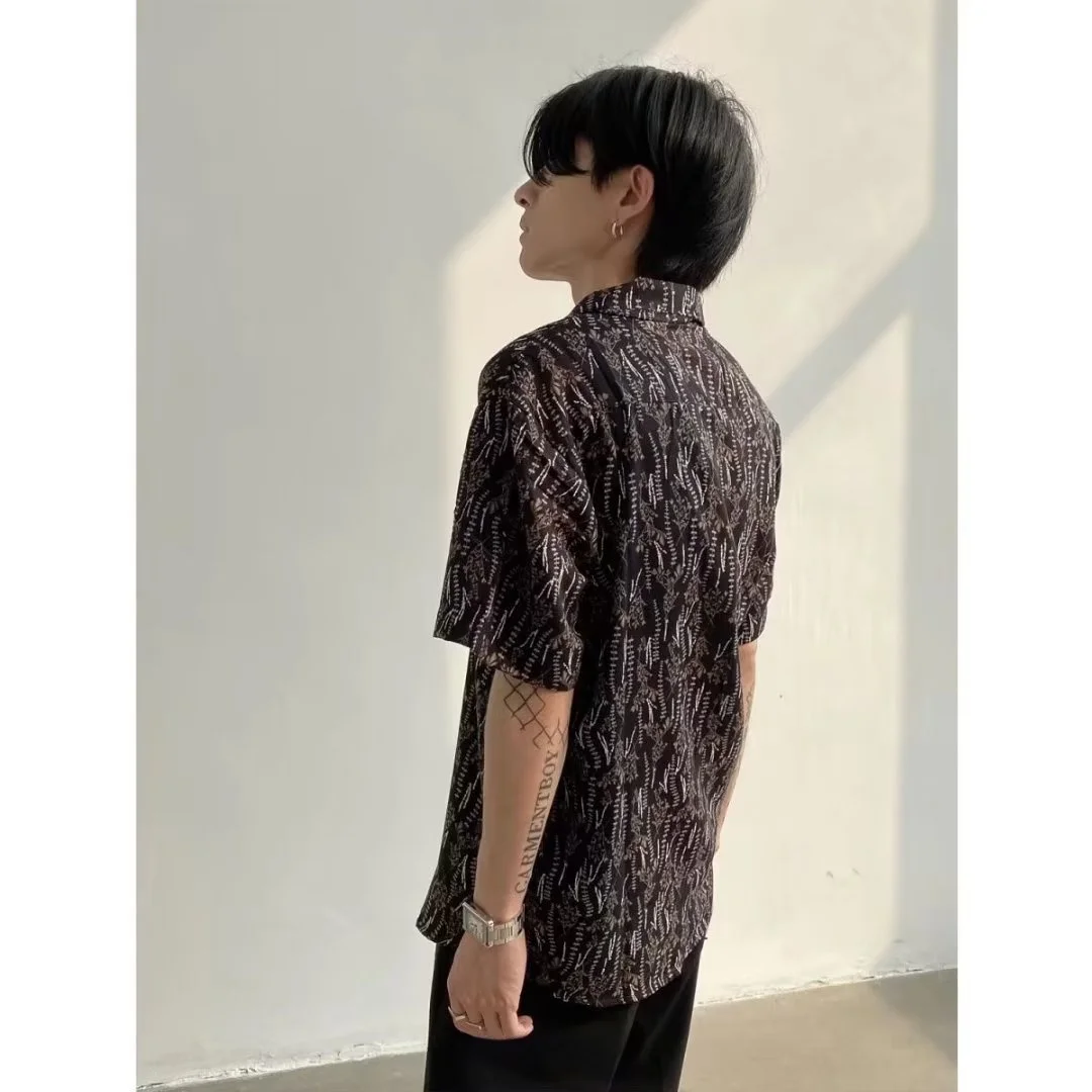 Hawaii Beach Floral irt Men's Retro Sle ort Sve Casual f Sve Set Youth ular Stand Fit Summer Faion
Hawaii Beach Floral irt Men's Retro Sle ort Sve Casual f Sve Set Youth ular Stand Fit Summer Faion
