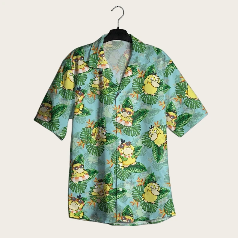 2026 Fashion New Pok É Mon Psyduck Hawaiian Style Shirt and Shorts Set Men/Women Home Casual Pajama Set Beach Party Clothing
2026 Fashion New Pok É Mon Psyduck Hawaiian Style Shirt and Shorts Set Men/Women Home Casual Pajama Set Beach Party Clothing